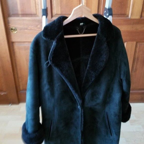Shearling Coat vintage 100% lambskin - Picture 2 of 16